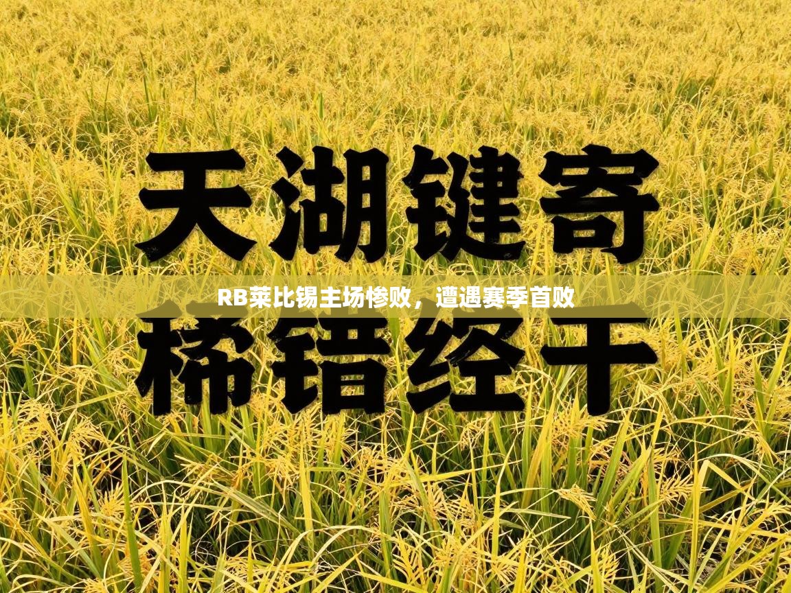 问鼎体育app-RB莱比锡主场惨败，遭遇赛季首败  第1张